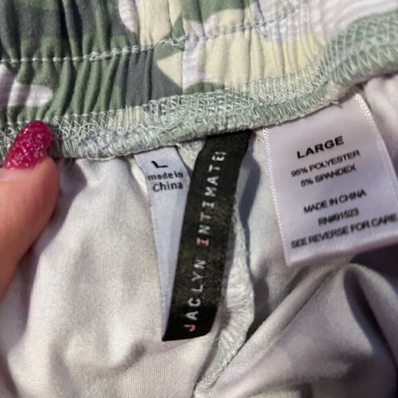 Jaclyn Intimates Large PJ's Sleep Pants Came Green - Picture 6 of 9